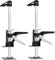 2 Packungen arbeitssparender Arm Jack, 39,5 cm multifunktionale Möbelheber Wagenheber, Tragkraft 299,4 kg Möbelheber Wagenheber Werkzeug, einfach zu bedienen, für Vater Ehemann Männer