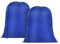 OTraki 2 Pezzi Sacco Biancheria Sporca 70 x 90 cm Laundry Bag Sacchetti Vestiti Viaggio Blu Sacco Portabiancheria per Giocattoli, Camera da Letto