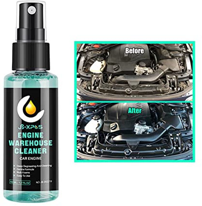 Dous Motorraumreiniger, Motorkaltreiniger, Spülfreier Kfz-Entfetter, Automotor-Lager-Reinigungsspray Für Autos, Motoren, Motorräder