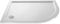 Balterley 1000 x 900 mm Offset Quadrant Shower Tray Right Hand, Slimline Shower Trays, Durable Stone Resin Base Trays for Bathroom Enclosure Cubicle, Lightweight Tray for Wetroom Showers (White)