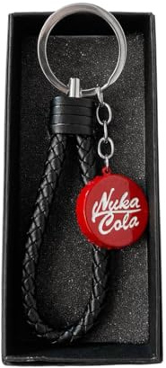 Strike3D Porte-clés Nuka Cola Badge Logo dogtag New Vegas avec boîte Cadeau