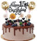 Cnrose Tortendeko junge mädchen 15. Geburtstag Hello 15 Cake Topper schwarz gold mit Herz Stern Ballon Kuchendeko 15. Geburtstag Happy 15th Birthday Tortendeko 15 jahre junge 15 Geburtstag Mädchen
