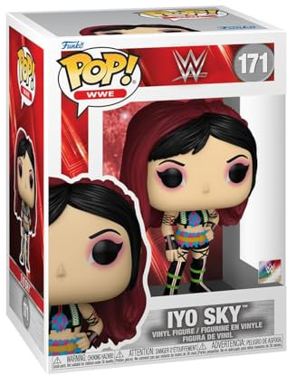 Funko POP! WWE: Iyo Sky - Vinyl-Sammelfigur - Geschenkidee - Offizielle Handelswaren - Spielzeug Für Kinder und Erwachsene - Sports Fans - Modellfigur Für Sammler und Display