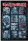 Grindstore Iron Maiden Ten Eddies Maxi Poster - Black Wooden Framed