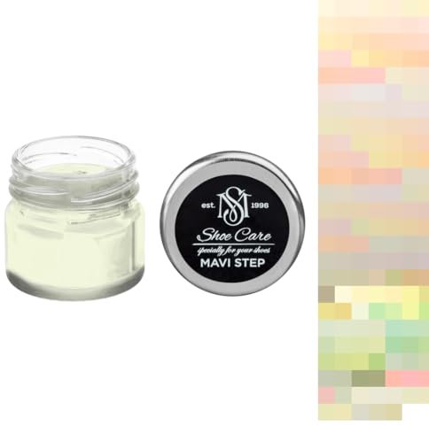 Esmalte de zapatos de cuero, tinte beige crema con cera para volver a colorear, brillo suave para el cuidado de las botas, color individual