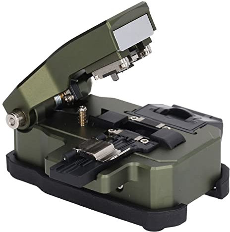 Fiber Optic Cleaver Auto Return Optical Fiber Cleaver Cutter 0.5° Cut Angle for 0.25mm 0.9mm