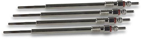 ATEC Germany 4x Glühkerze ohne Drucksensor Kompatibel mit ALFA ROMEO 159, BERRA, GIULIETTA, VITO, SPIDER, FIAT 500, BRAVO, DOBO, DUCATO, FREEMONT, IDEA, LINEA, JEEP, LANCIA, OPEL, SAAB, SUZUKI