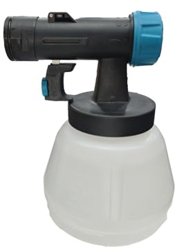 Farbspritzgerät 800W Zubehör und Farbaufbewahrungsbehälter für elektrisches Farbspritzgerät-1300ml