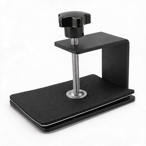 Dpofirs SIM Racing Shifter-Tischhalterung mit Schnellspannklemme, Verstellbare Universal-Tischhalterung für Driving Force Shifter, für TH8A Shifter [video game]