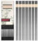 10 Pairs Fiberglass Chopsticks Set, Metal Chopsticks Chop Sticks Reusable Chopstick Set, Chinese Chopsticks, Non Slip Japanese Korean Chopsticks for Sushi Noodles Rice, Dishwasher Safe(Black Gold)