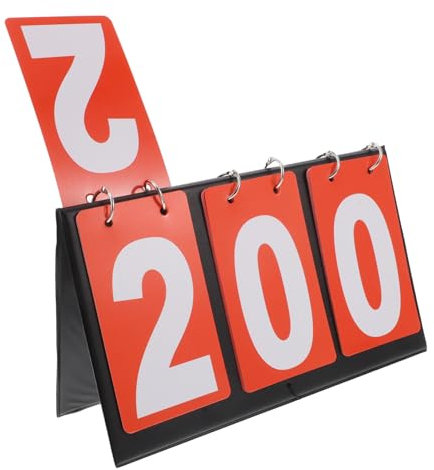 ifundom Tablero De Puntuación Giratorio Mini Ideal Para Tenis Bádminton y Hockey