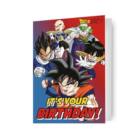 Danilo Promotions LTD Geburtstagskarte mit Dragon Ball Z