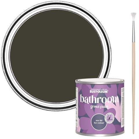 Rust-Oleum Mould-Resistant Bathroom Grout Paint - Wallington 250ml