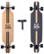 Playshion Longboard, Drop-Through, Freestyle, Skateboard, Cruiser