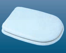 Sedile Non Originale in Legno Rivestito Ideal Standard TESI Colore Bianco Ideal Standard