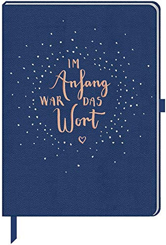 Notizbuch - Im Anfang war das Wort