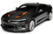 GT-Spirit Chevrolet Camaro 2017 Fifty Anniversary 50. Geburtstag Edition Coupe Grau Schwarz mit Orange 6. Generation Ab 2015 Nr 191 1/18 Modell Auto mit individiuellem Wunschkennzeichen