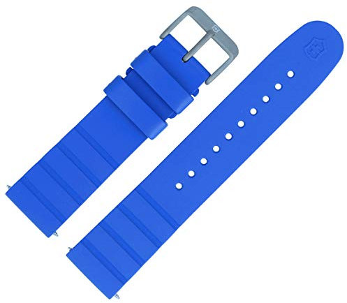 Victorinox Uhrenarmband 21mm Kunststoff Blau - 005430