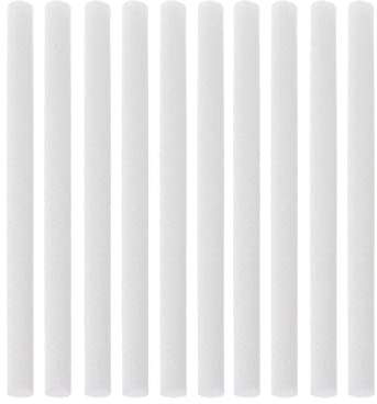 ruiruiNIE 10 Stück 7mm x 115mm Luftbefeuchter Filter Wattestäbchen für Luftbefeuchter Aroma Diffusor