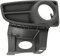Griglia destra paraurti anteriore con sede fendinebbia, compatibilIe con FIAT PANDA dal 09/2003 al 11/2011