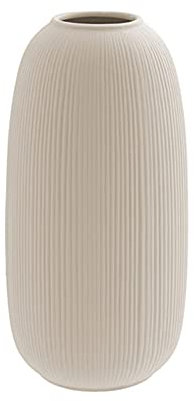 Storefactory - Vase, Blumenvase - ÅBY - Keramik - beige - (ØxH) 12 x 25 cm
