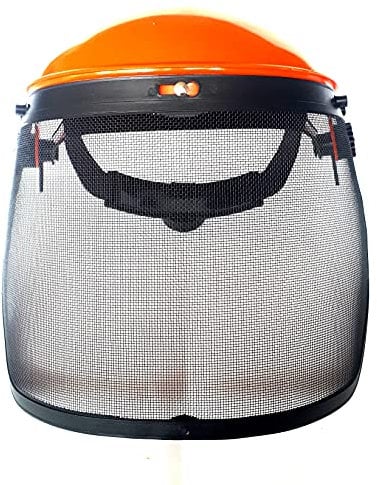 Gesichtsschutz Metall Netzvisier Freischneider Rasentrimmer Trimmer Motorsense