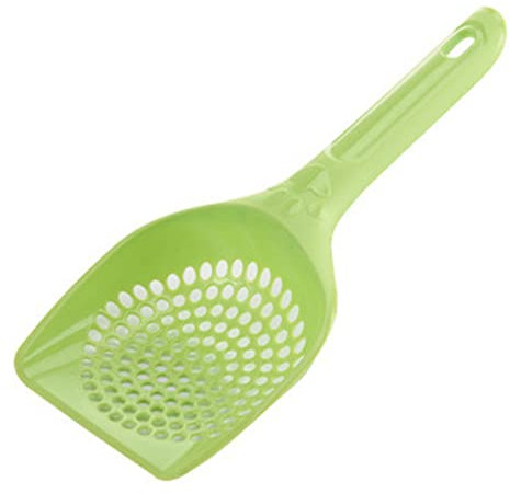 Anawakia Pala per lettiera per gatti (verde, piccoli fori)