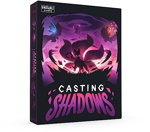 Unstable Games Wurfschatten, Kartenspiel, ab 12 Jahren, für 2–4 Spieler, 30–60 Minuten Spieldauer