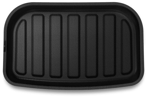 Spigen Tesla Model Y (~2024) Rear Trunk Well Storage Mat Cargo Liner, All Weather Floor Mats, Boot Liner, Waterproof, Easy To Clean Material, Designed for Model Y Accessories - Carbon Edition