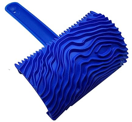 Holzmaserungswerkzeug, Farbe Sieht aus wie Holz, verschleißfest, empaistisches Maserungsmuster for Bodenfarbe, Dekoration, Schrank, Wand, Zimmer, Tapete/1051