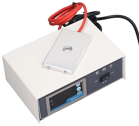 Placa Calefactora para Microscopio, Etapa Caliente para Microscopio, Control Estable de 75 W, Temperatura Constante de Alta Precisión para Laboratorio (Enchufe europeo 220V)
