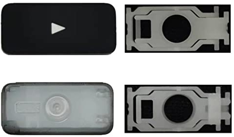 WATIPUNO Replacement Right Arrow Keycap Key Scissor Clip Hinge Compatible with MacBook Pro/Air Model A2681 A2941 A2779 A2780 A2991 A2992 A2918 M2 M3 Pro/Max 2022-2023 Right Arrow Keycap (Black.)