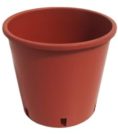 NG NICCOLAI VASI VIVAIO ALTO COLOR TERRACOTTA X10 PEZZI VARIE MISURE DISPONIBILI. PRATICI E RESISTENTI (Ø 20 cm. (5 litri))