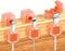 6 Pack Magnetic Cable Clips, Cable Organizer Holder Magnet Cable Management Adhesive Charger Clips Wire USB Cord Manager Keeper for Home Office Car Wall Desk Phone Nightstand (Orange)