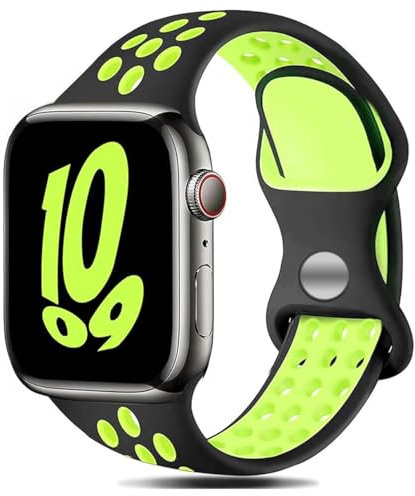 Correa Recambio para Apple Watch 42mm Series 3, Verde
