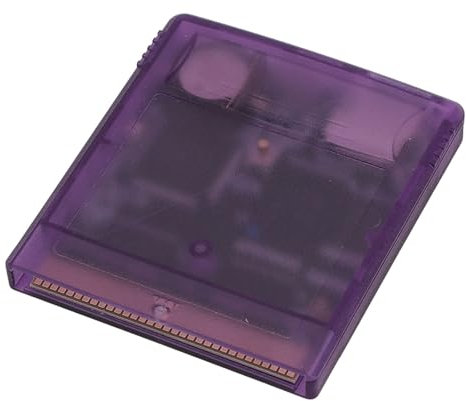 Videospiel-Speicherkarte für GB GBC GBA SP, 1000-in-1-Game-Flash-Speicherkarte, Game-Cartridge-Erweiterungskarte für Gameboy, für MAPPER (lila transparent)
