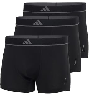 adidas Herren Trunk (3 Pack) - Active Micro Flex Eco - Boxershorts enganliegend - Bequeme Unterwäsche
