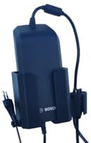 Wandhalterung für Bosch E-Bike Ladegerät – Passend für BPC3400 4A, Schwarz, Stabil & Platzsparend