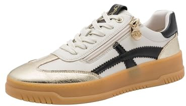 MARCO TOZZI Damen Sneaker weiches Feel Me Wechselfußbett weiches Innenfutter Modern