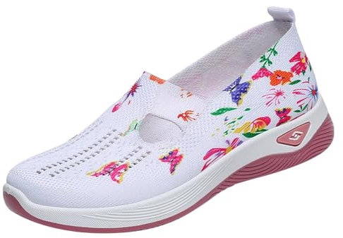 Chaussure Femme, Chaussure Femme ete Chic et Confortable, Sneakers Homme Blanche, Womens Trainers, Sandale, Baskets et Chaussures de Sport Homme, Chaussures compensées Confortable, Shoes, Sneakers