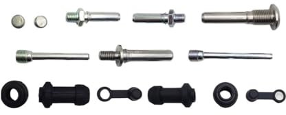RVIFY Pinzas Freno Kit de reparación de pasadores de Manguito de Goma para Pinzas de Freno NISSIN, Bomba Compatible con Honda y Yamaha. Freno de Pinza(1 Kit(NISSIN))