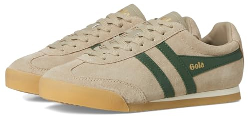 Gola Women's Apollo Sneaker, Bone/Garden Green/Gum, 7 UK
