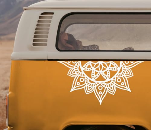 Mandala | Vanlife Auto Sticker | Wetterfestes Vinyl | Geschenk für Camping Fans