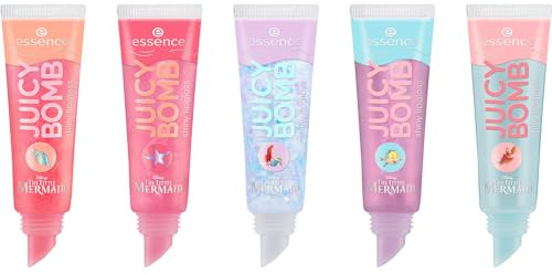 essence Disney THE LITTLE MERMAID JUICY BOMB shiny lipgloss crew 10ml | Lipgloss, Expressergebnis, schimmernde Meerjungfrauen-Lippen