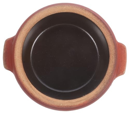 MINAOLULUS Clay Pot for Cooking 700ml Pottery Clay Stewing Pot Multifunctional Kitchen Essentials Suitable for Household and Commercial Use