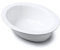 Wm Bartleet & Sons Plat à tarte ovale en porcelaine, blanc, 19 cm