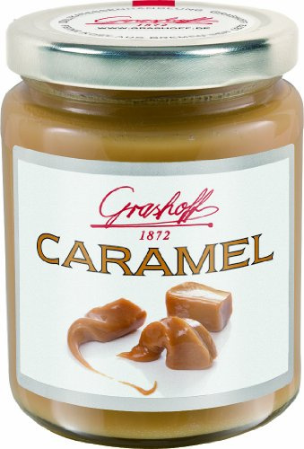 Grashoff Karamellcreme, leicht gesalzen zur Unterstützung des unvergleichlichen Karamellgeschmacks, 250 g, 3er Pack (3 x 250 g)