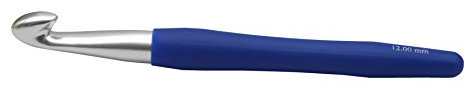 KnitPro 30919 Häkelnadel Waves 12 mm Blau