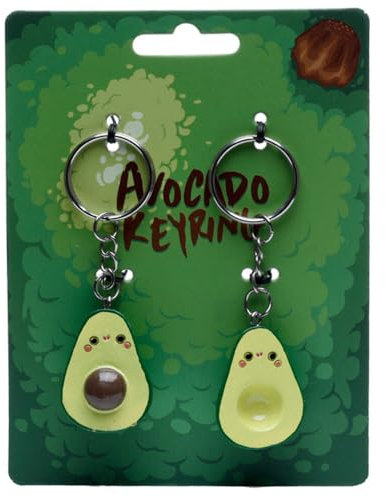 Puckator Kawaii Avocado Schlüsselanhänger