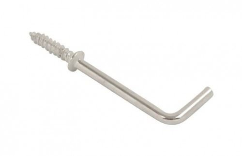 Fort Fasteners Square Dresser Hook Shouldered 25mm (1 Inch) BZP Pack of 100